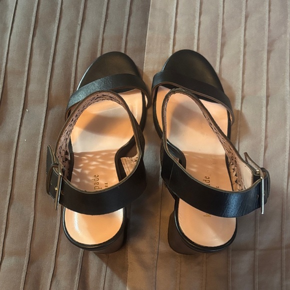 Kate Spade Black Cut-Out Healed Sandals size 6 - Picture 14 of 15